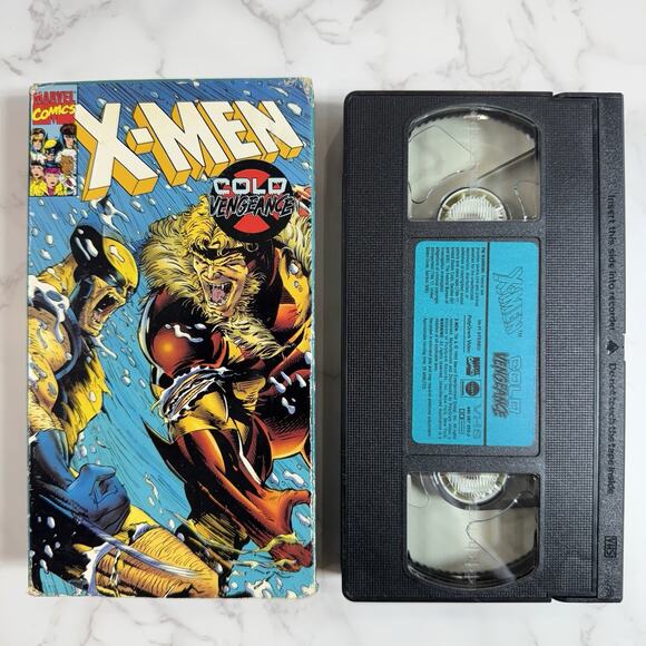 Vintage X-Men VHS Lot of 3 1993 Volumes 3, 4, & 5 Marvel Comics - Picture 14 of 15